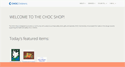 Desktop Screenshot of chocshop.org